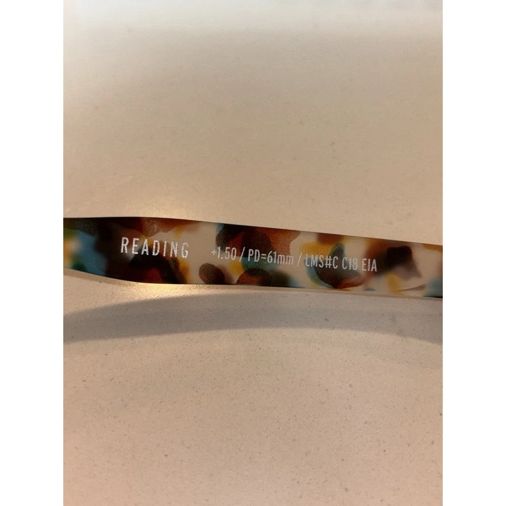 Izipizi Blue Tortoise Reading Glasses #C 1.5 NWOT